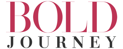 Bold Journey logo in maroon and black capitalized text